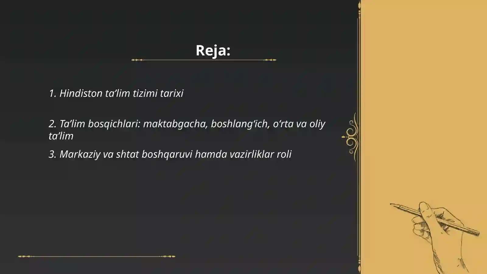 Hindiston taʼlim tizimi 2