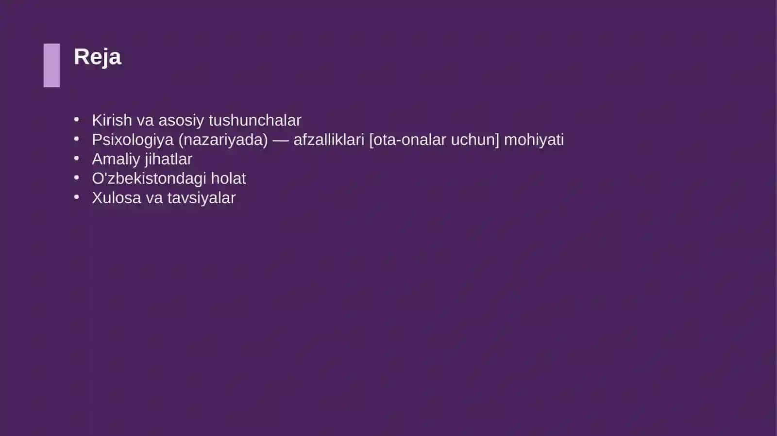 Psixologiya (nazariyada) — afzalliklari [ota-onalar uchun] 2