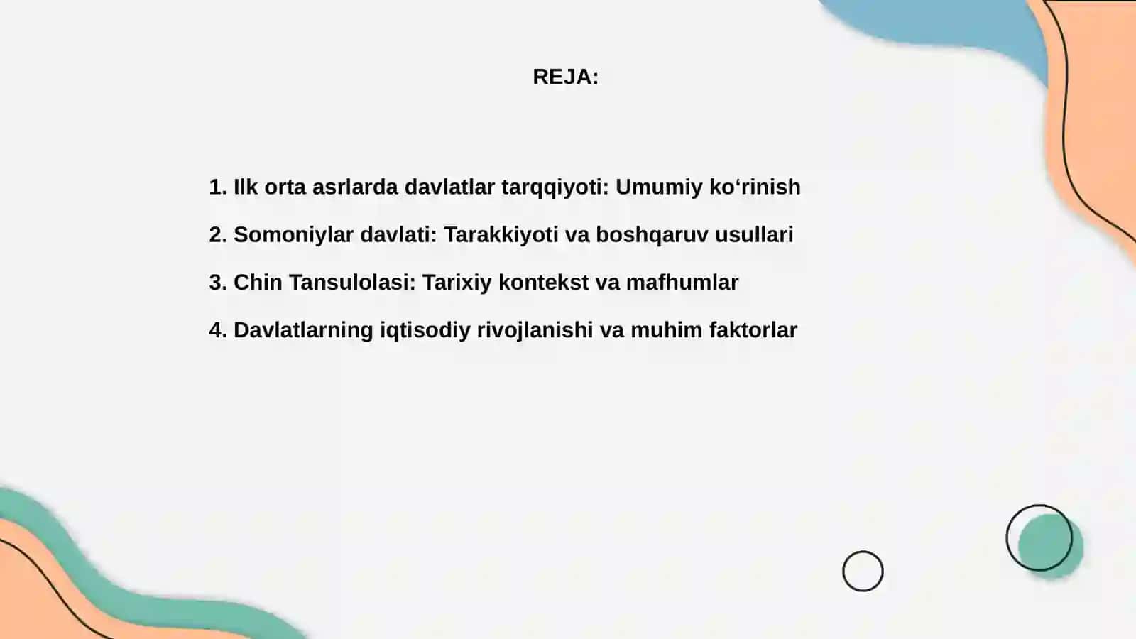 Davlatlar tarqqiyoti va tanazulli sabablari 2