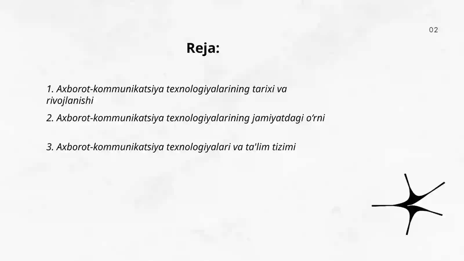 TAXLILIY MATERIALLAR TAYORLANG 2