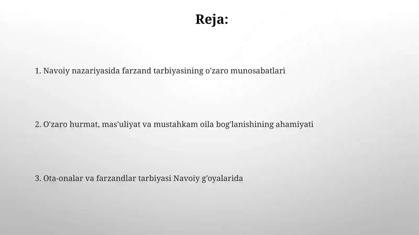 Alisher Navoiy talqinida ota-ona va farzand tarbiyasi 2
