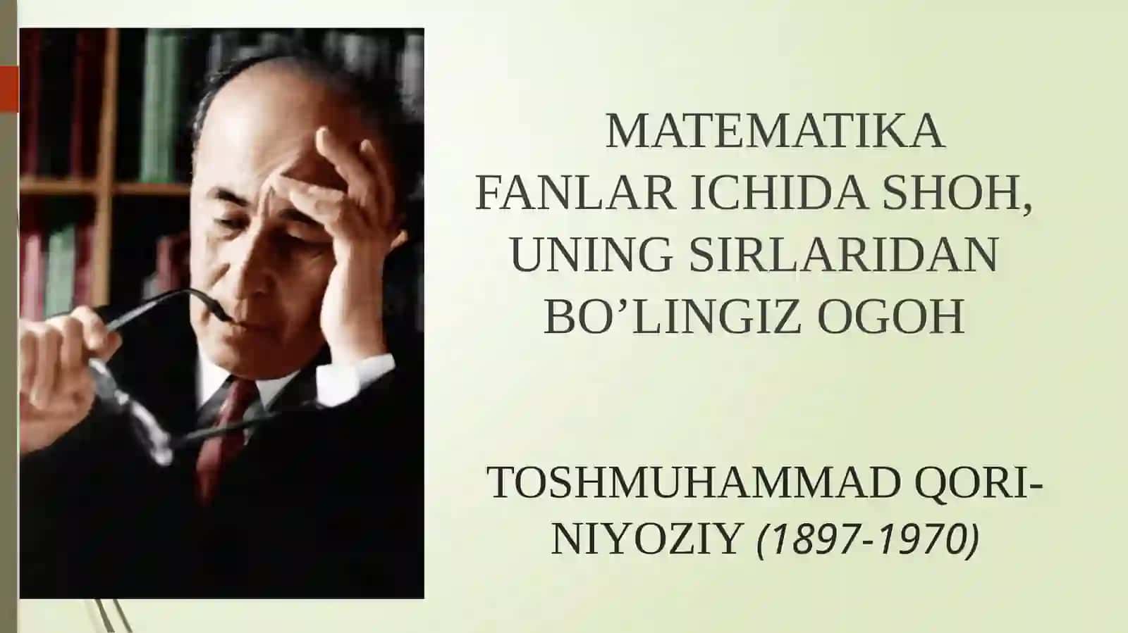 BOSHLANG’ICH SINFLARDA MATEMATIKA O’QITISH METODIKASI FAN SIFATIDA 2