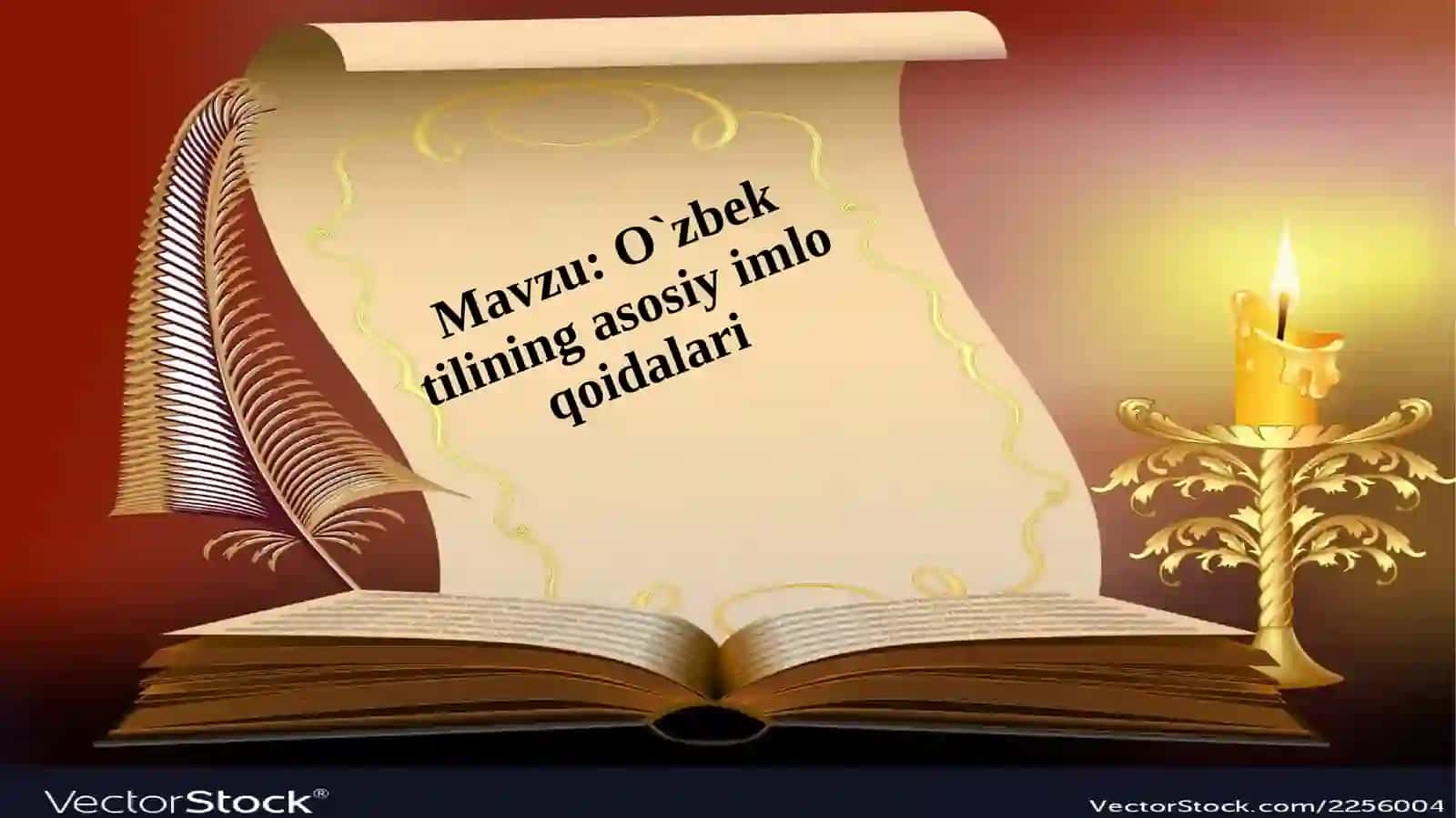 O`zbek tilining asosiy imlo qoidalari 2