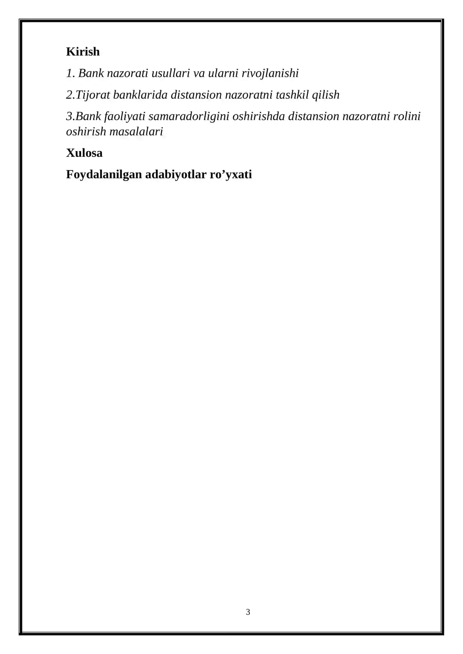 BANKLAR FAOLIYATINI NAZORAT QILISHDA QO’LLANILADIGAN USULLAR 2