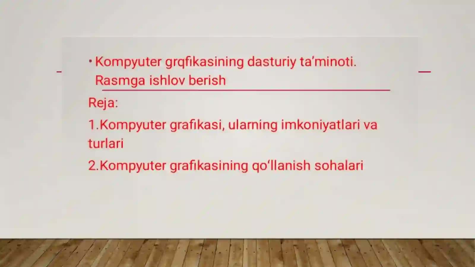 axborot texnologiyalari fanidan 5-mustaqil talimi 2