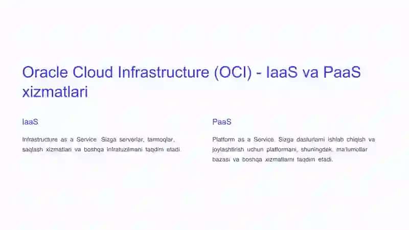 Oracle Cloud 2