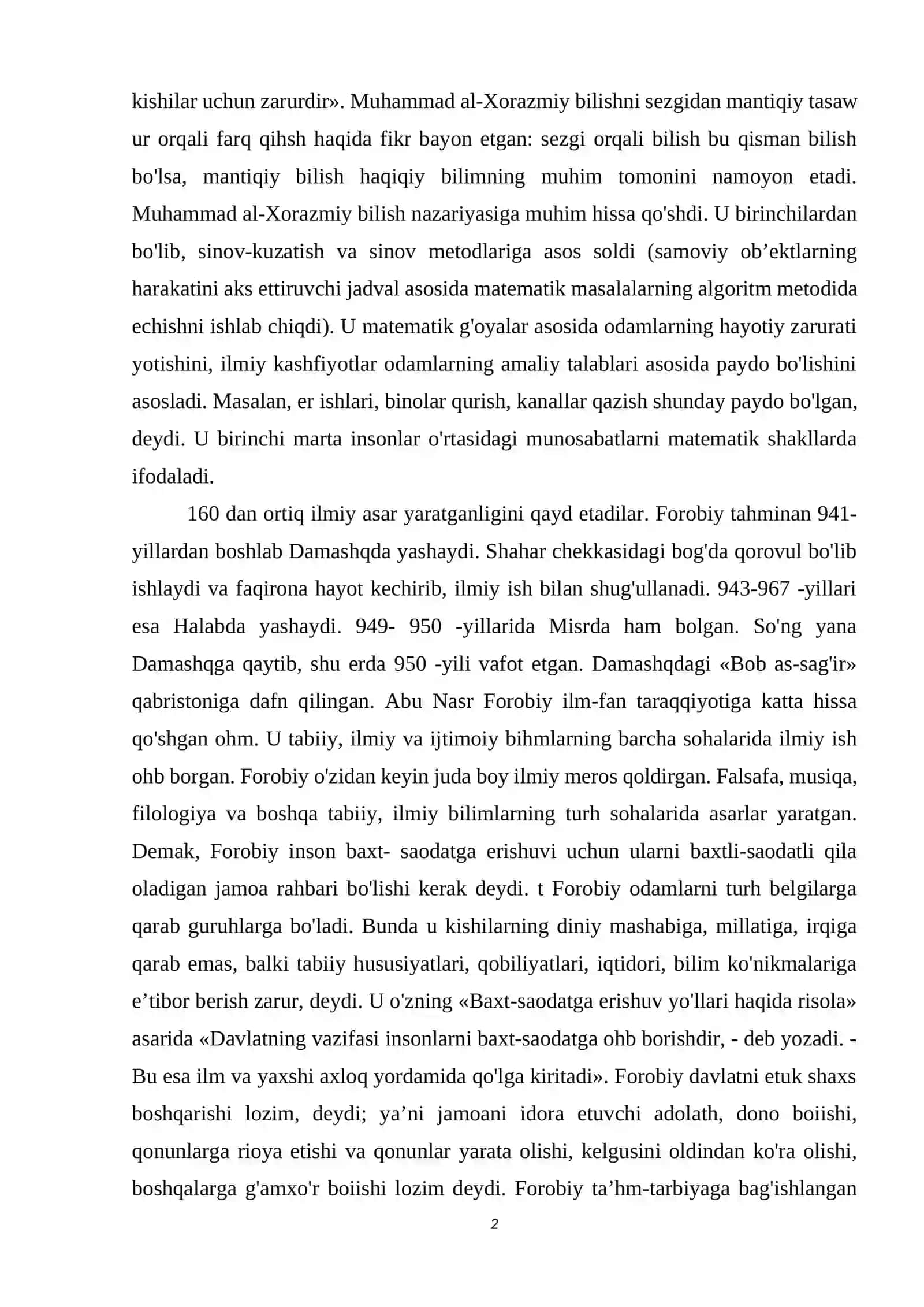 Sharq Uyg`onish Davrida Ilm-Fan va Pedagogik Fikrlar Taraqqiyoti 2