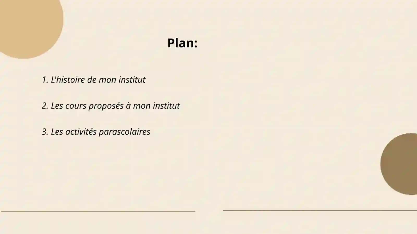 L'institut à Paris 2