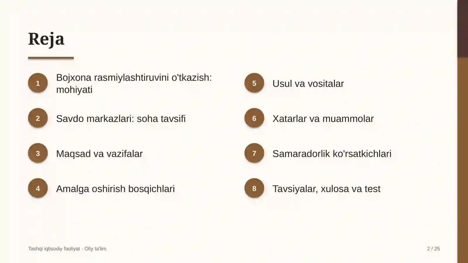 savdo markazlarida bojxona rasmiylashtiruvini o'tkazish 2794 2