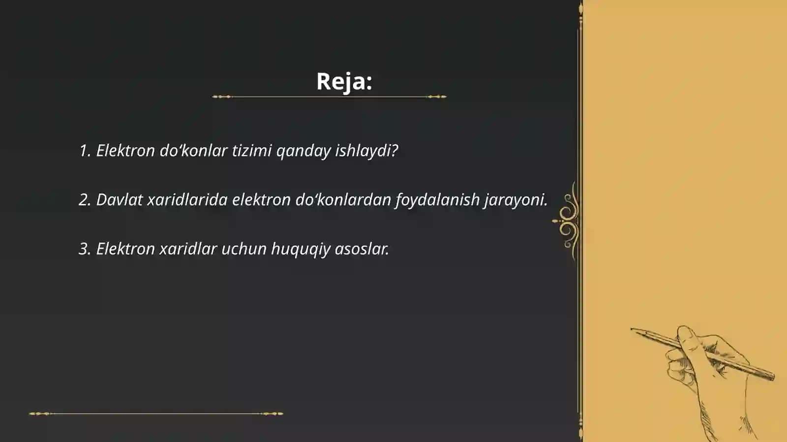 Elektron doʻkon orqali davlat xaridlarini amalga oshirish 2