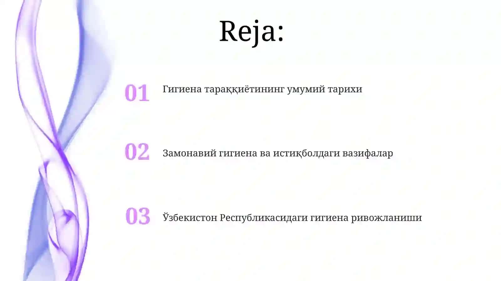 Gigiyenaning rivojlanish tarixi 2
