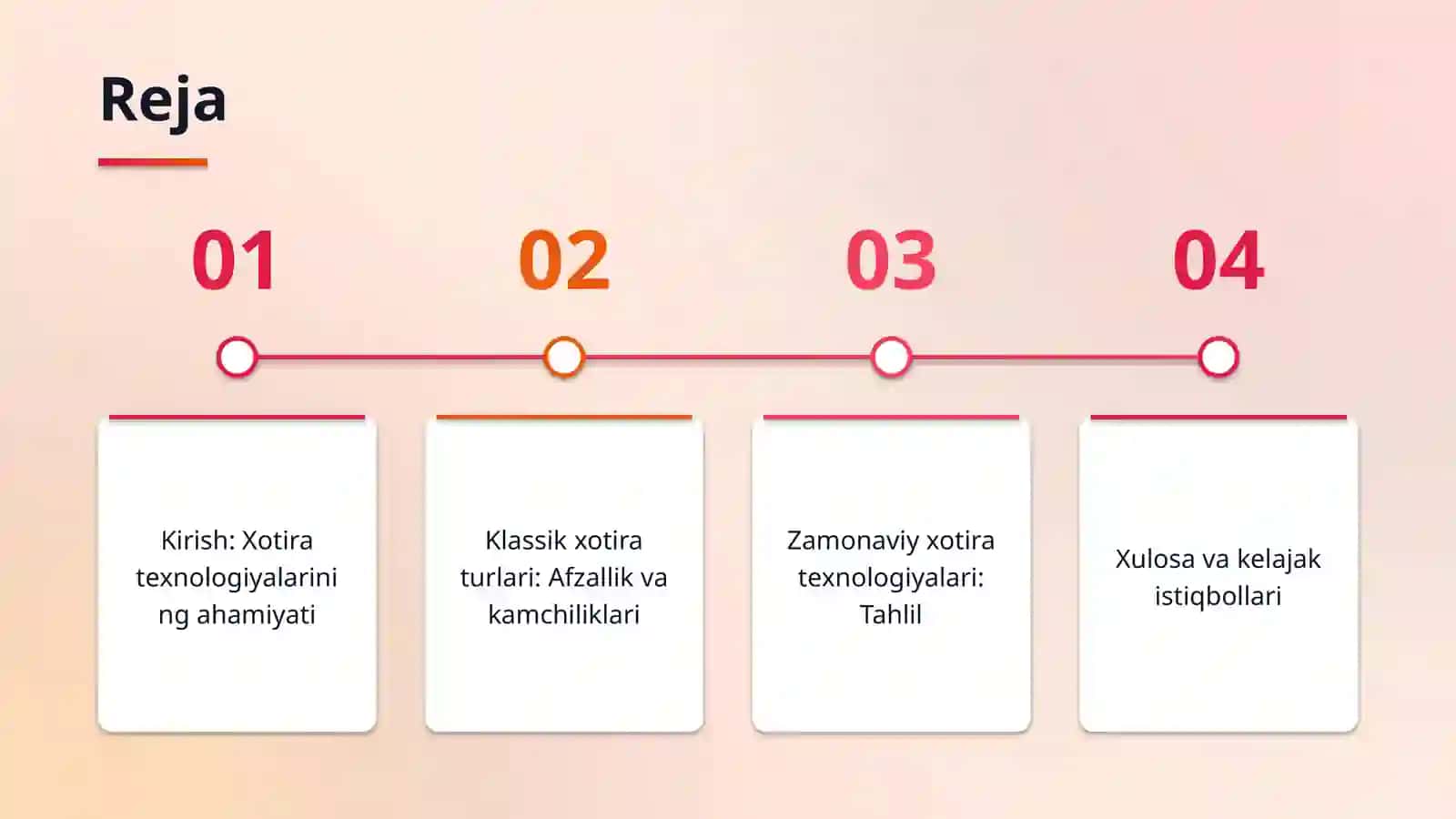 Turli xotira qurilmalarining afzallik va kamchiliklari 2