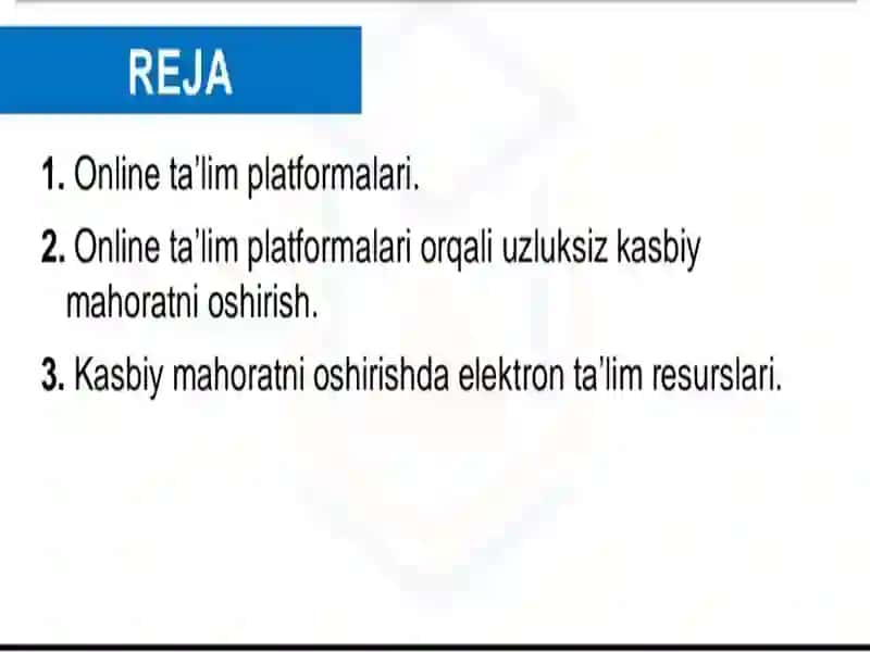 Online ta’lim platformalari 2