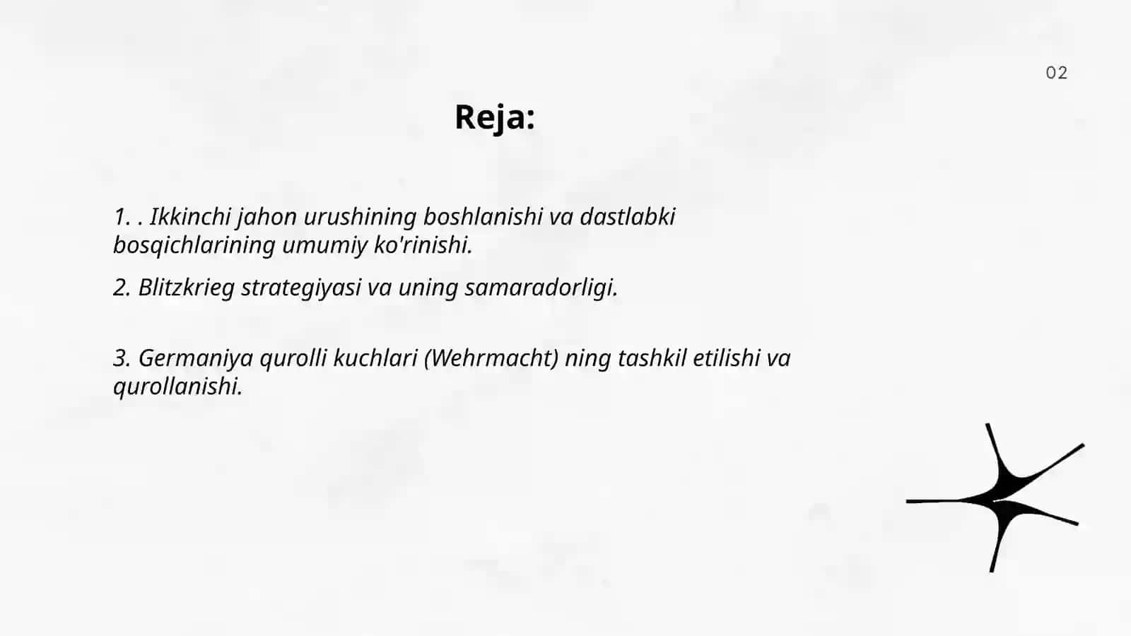 Harbiy maxoratning yangi jihatlari va urush harakatlarining umumiy surati 2