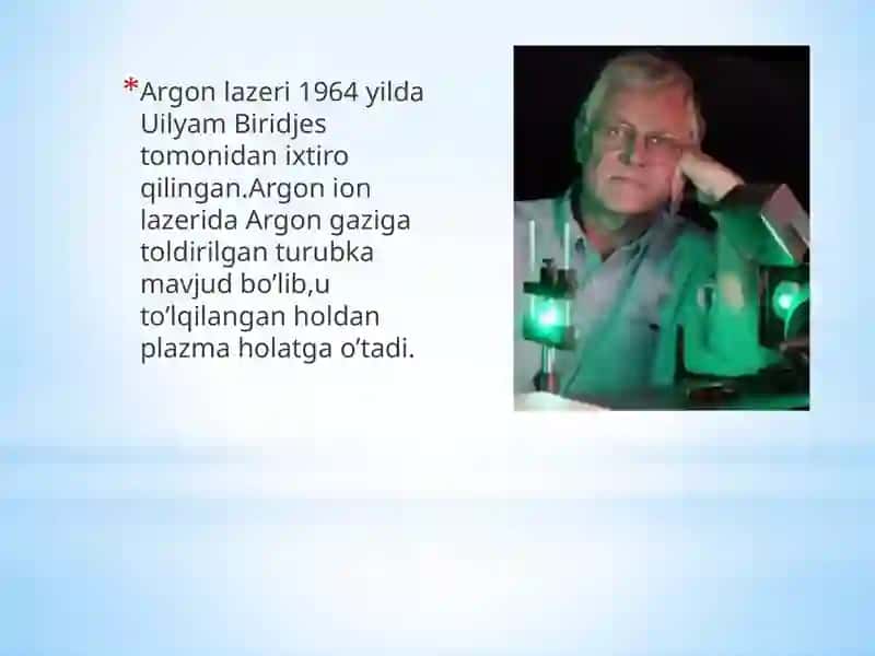 Argon lazerlari 2