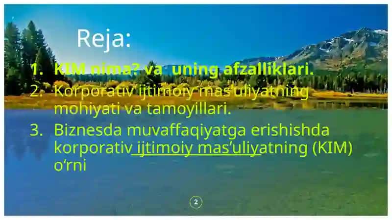 Korporativ ijtimoiy mas'uliyat 2