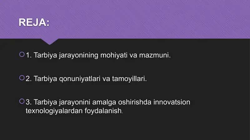 Tarbiya jarayonining psixologik mohiyati 2