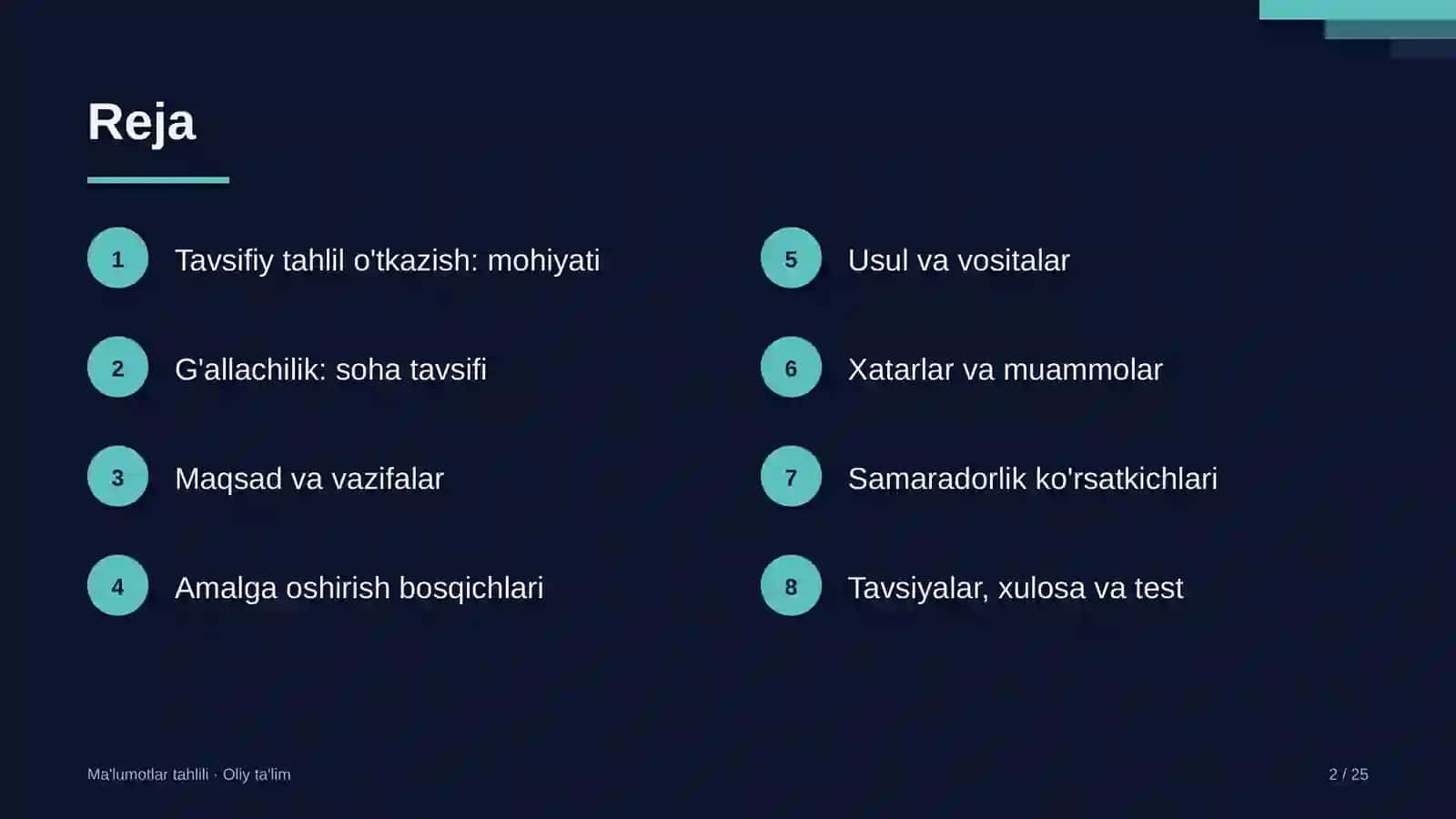 g'allachilikda tavsifiy tahlil o'tkazish 1203 2
