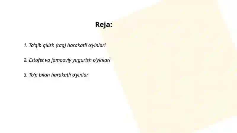 Harakatli oʻyinlar 2