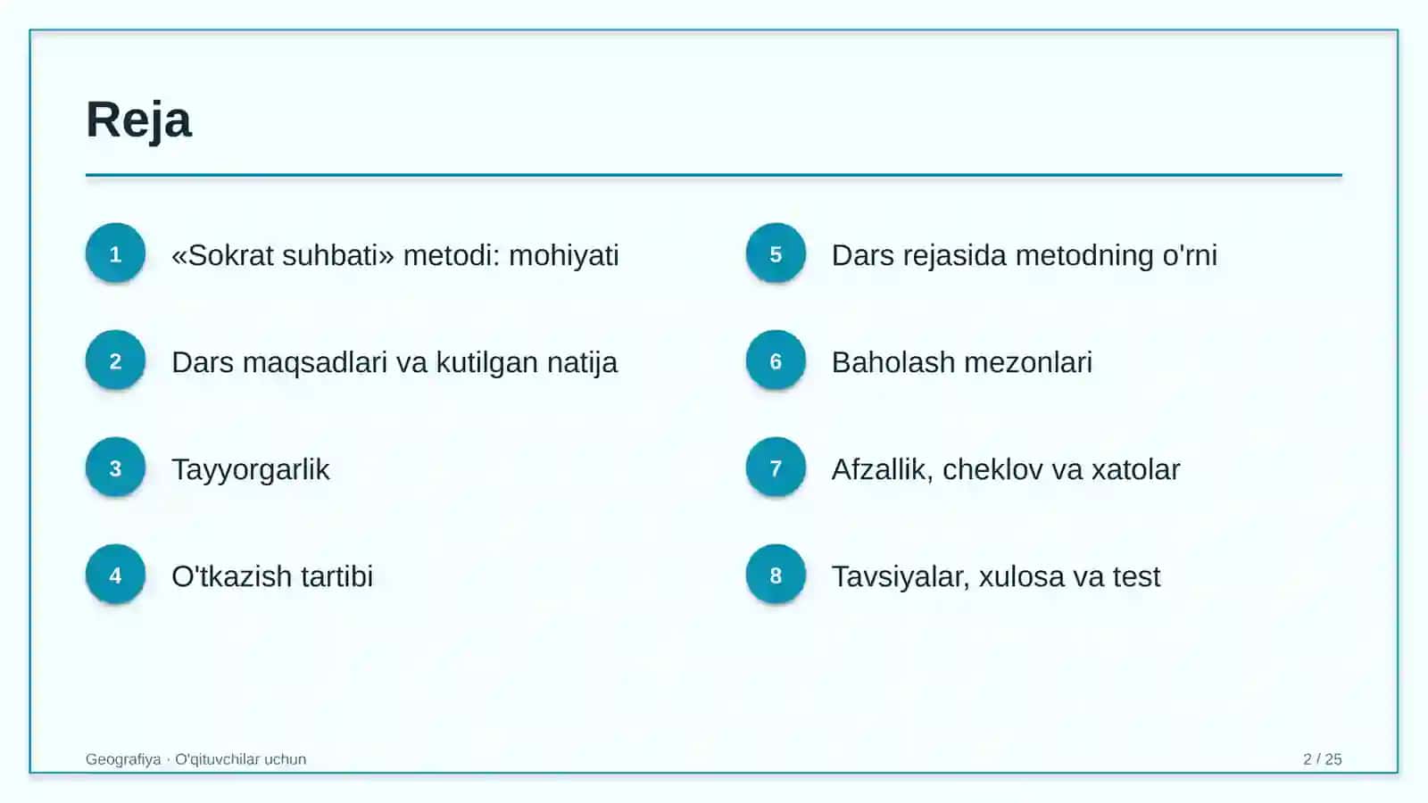 geografiya darslarida sokrat suhbati metodidan foydalanish 8411 2
