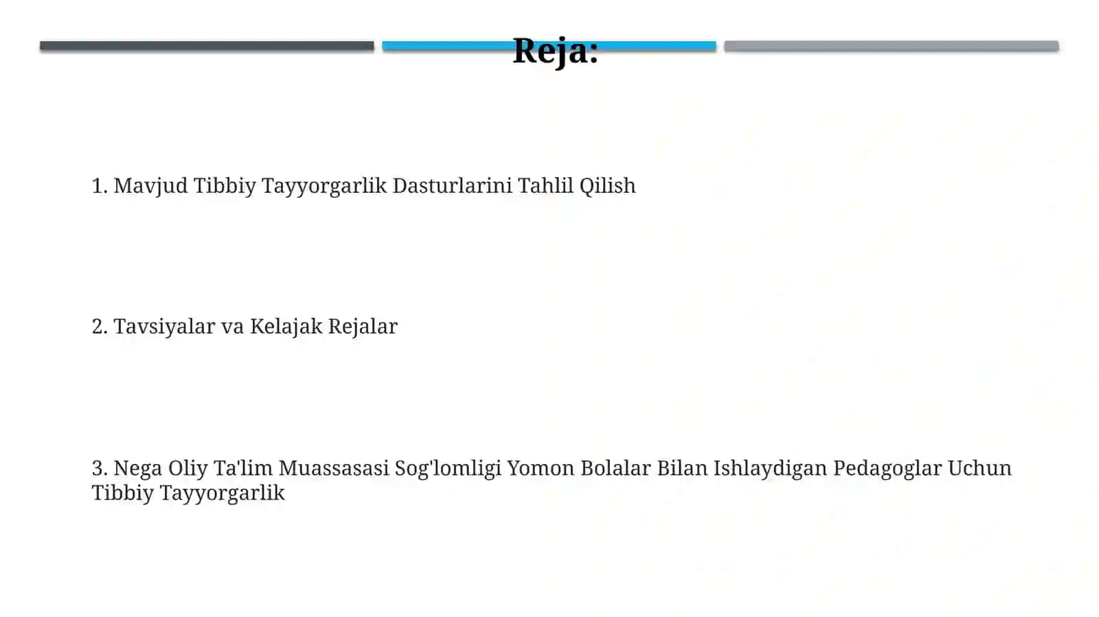 Nega Oliy Ta'lim Muassasasi Sog'lomligi Yomon Bolalar Bilаn Ishlaydigan Pedagoglar Uchun Tibbiy Tayyorgarlik 2
