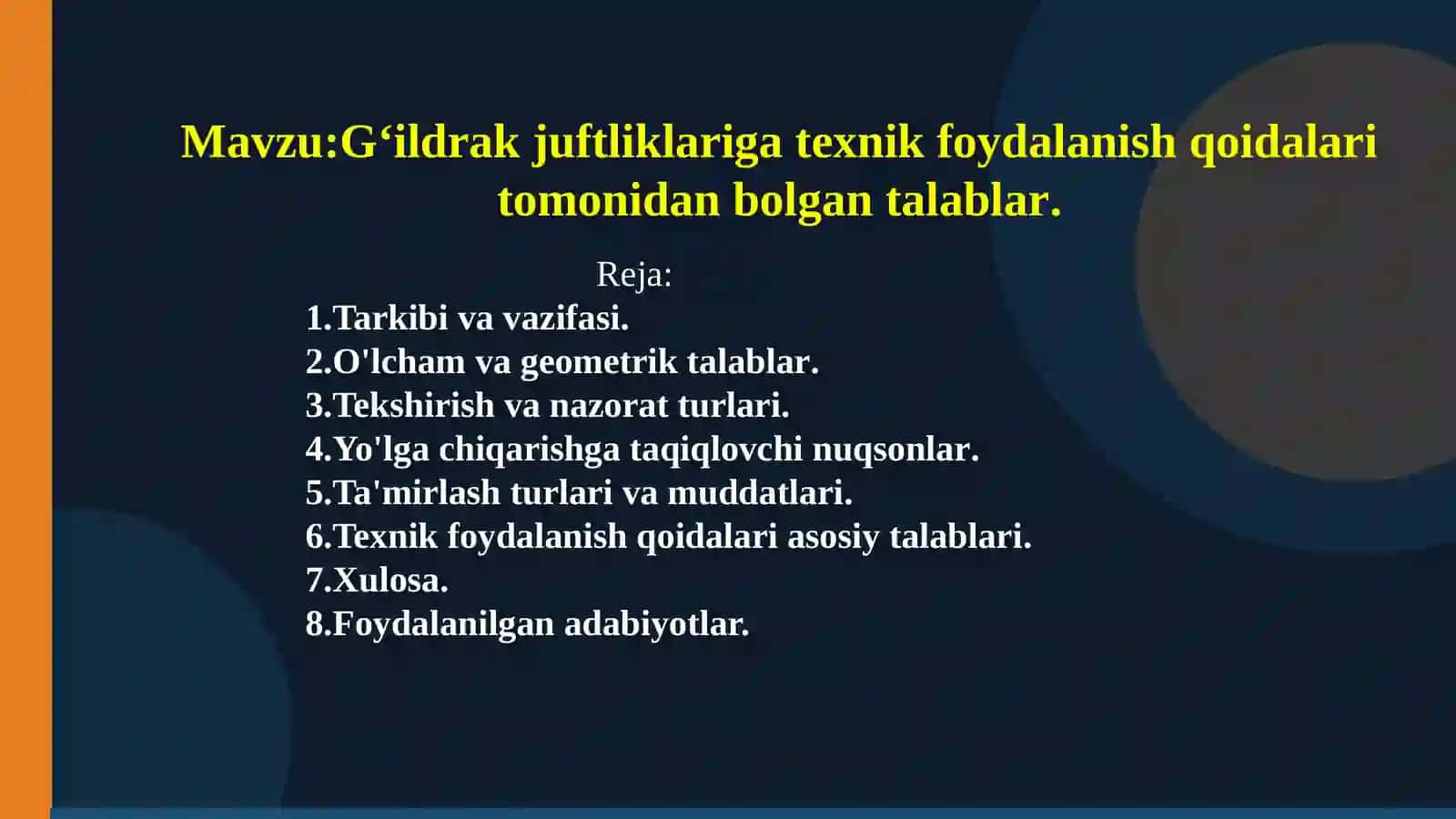 G'ildrak juftliklari 2