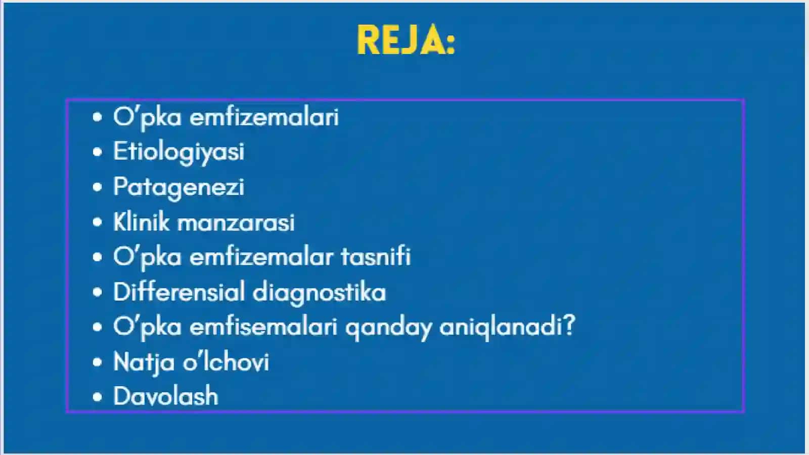 O'pka emfizemasi 2