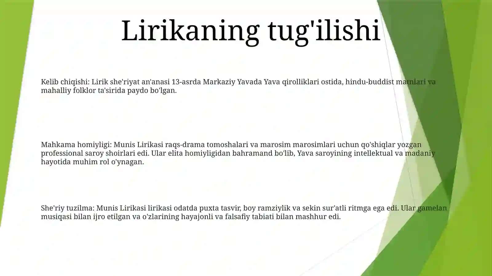 Munis Lirikasi 2