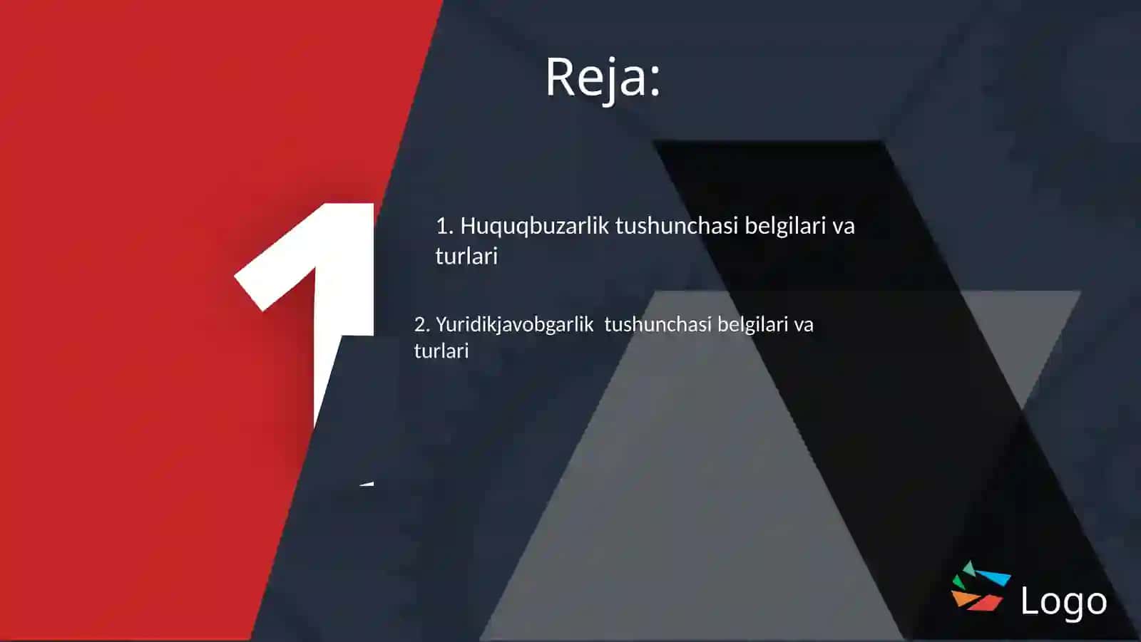 Huquqbuzarlik va yuridik javobgarlik 2