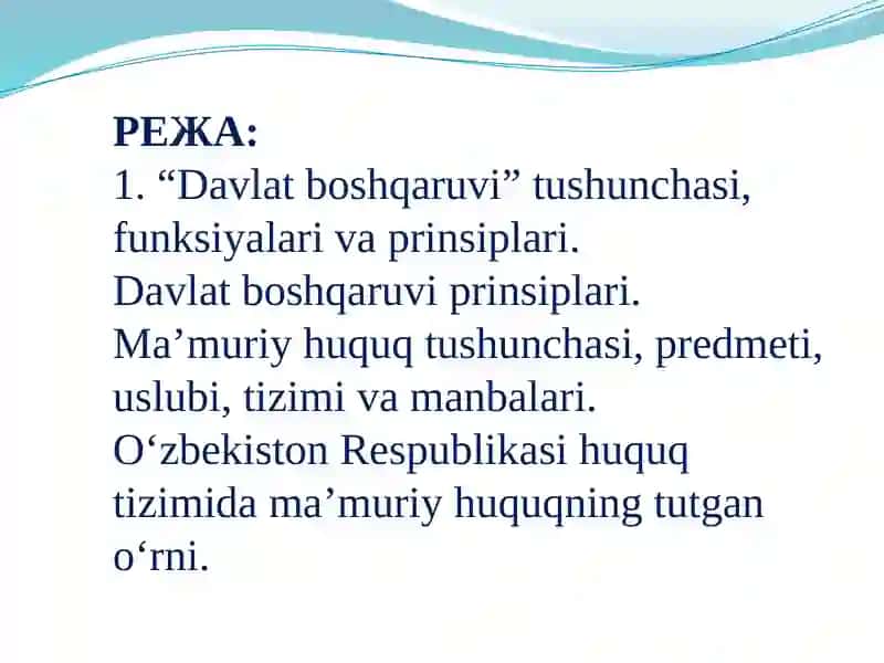 Ma’muriy huquq 2
