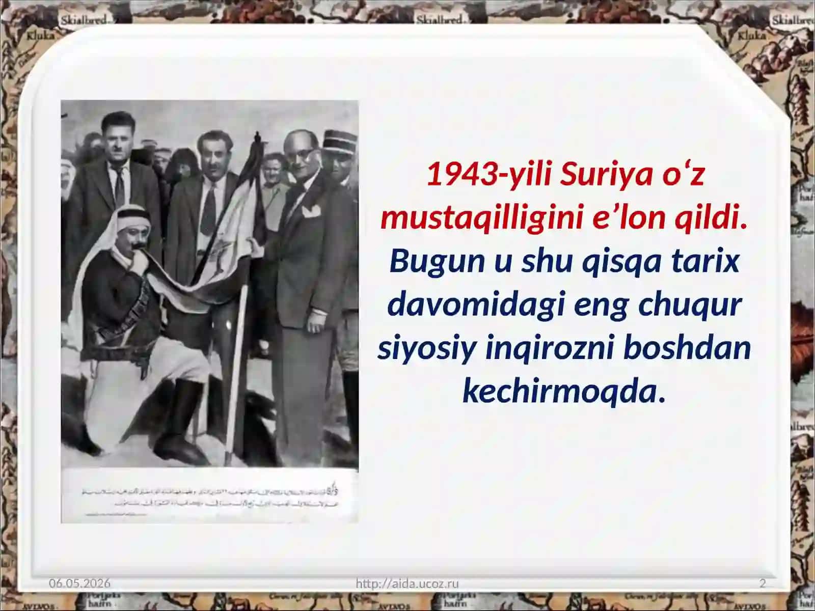 1991 –2017-yillarda Suriya va Iroq 2