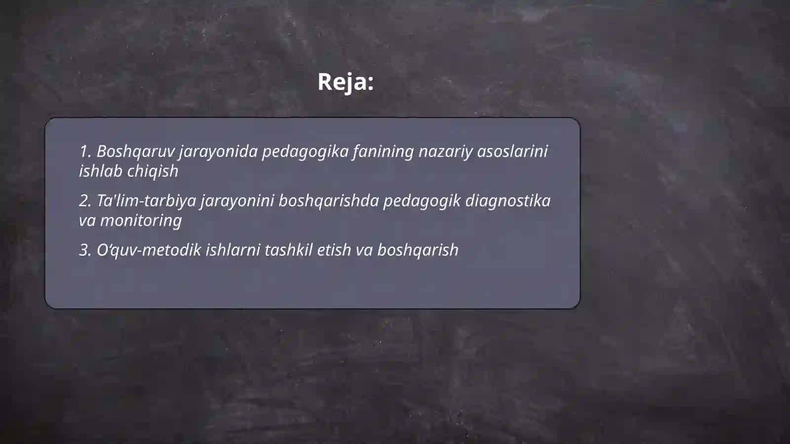 Boshqaruv jarayonida pedagogika fanining vazifalari 2