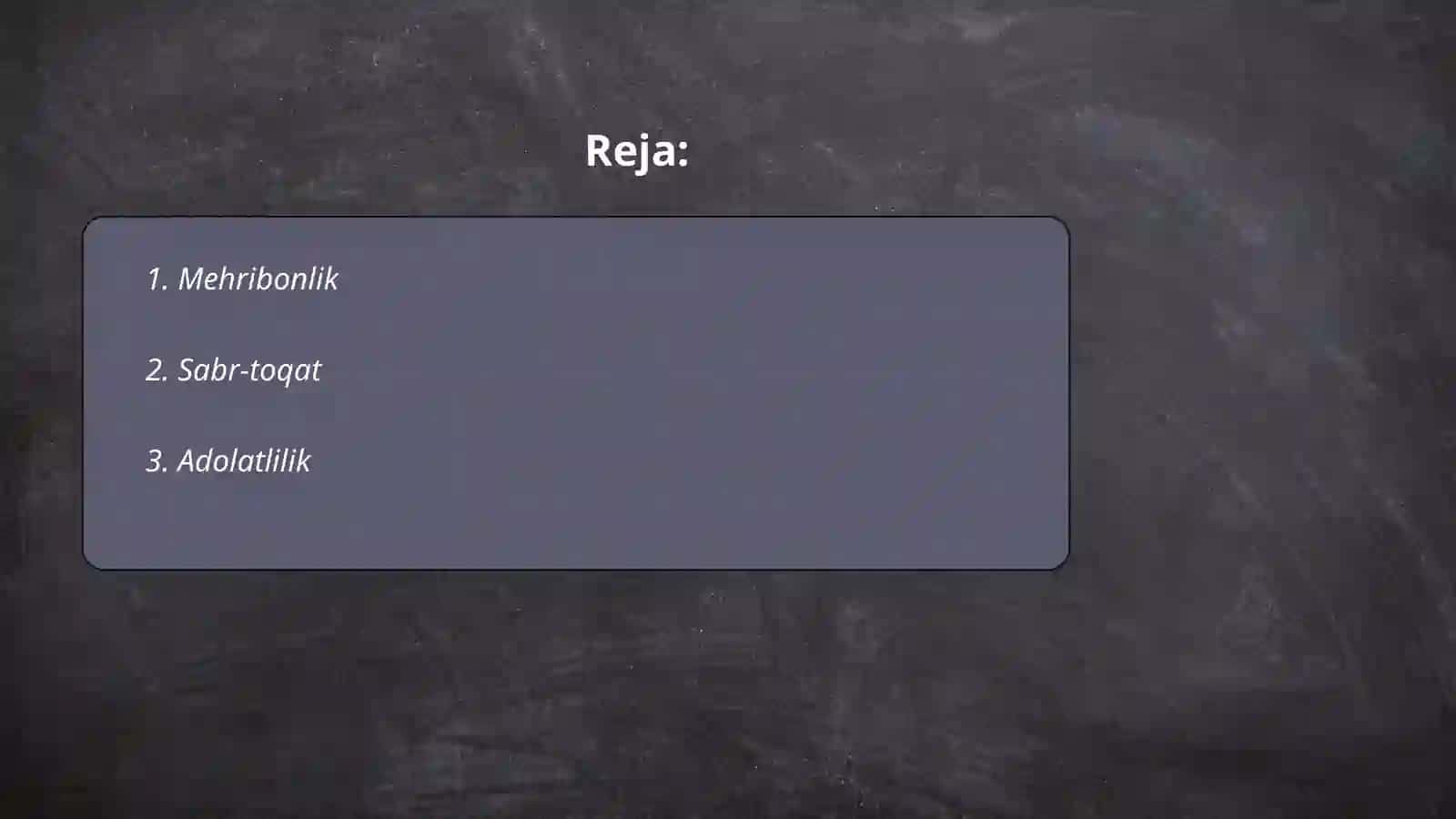 Mehribonlik 2