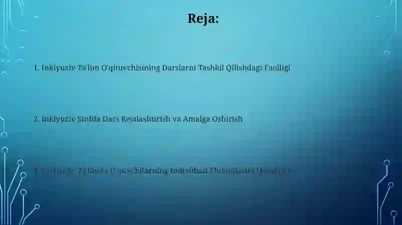 Inklyuziv talim tarbiyachisi mashgulotlarni tashkil qilishdagi faoliyati 2