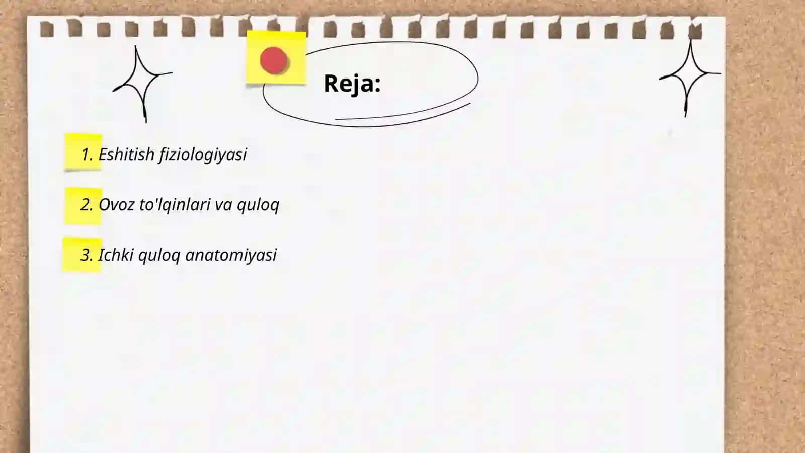 Eshitish usullari va patalogiyasi 2