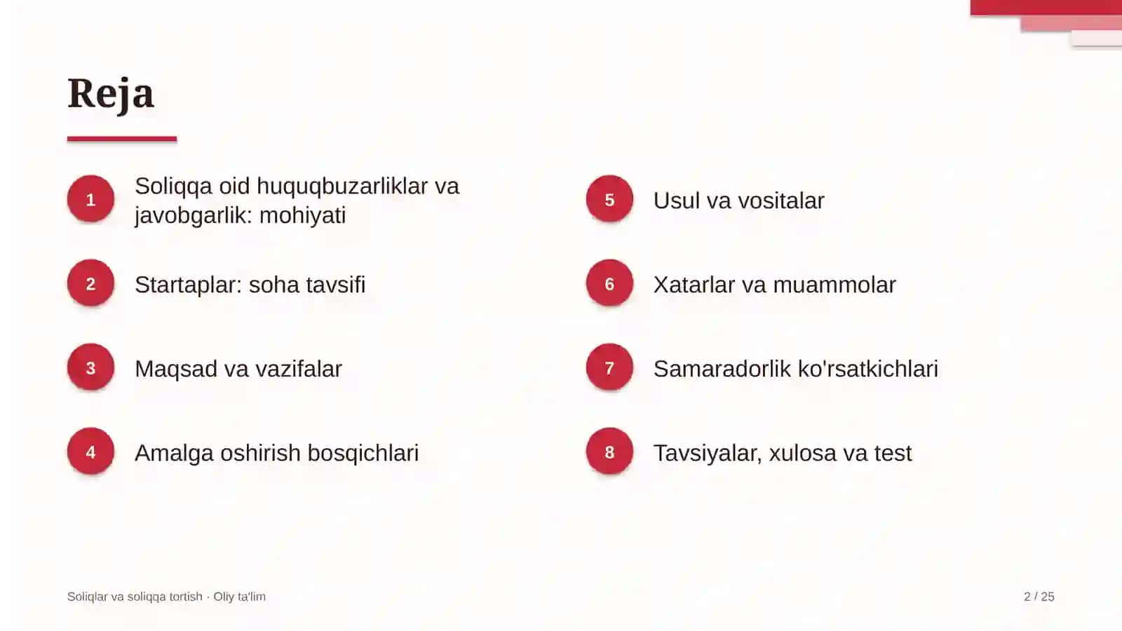 startaplarda soliqqa oid huquqbuzarliklar va javobgarlik 5102 2