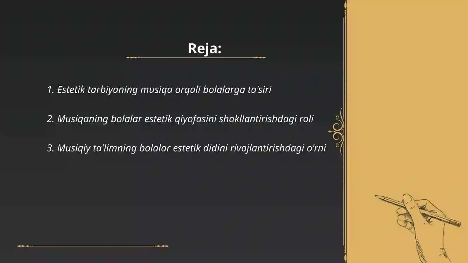Estetik tarbiya musiqa orqali bolalarga ta'siri 2
