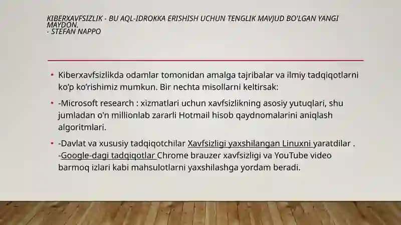 KIBERXAVFSIZLIK 2