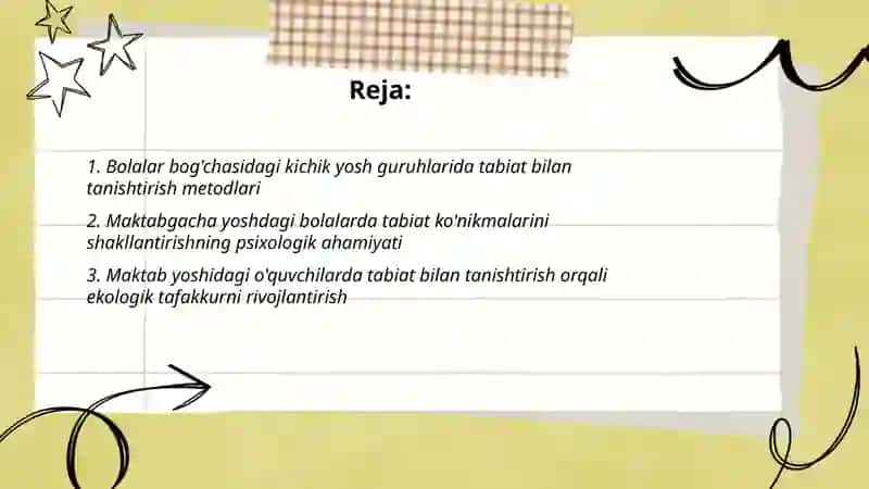 Bolalar bog'chasidagi kichik yosh guruhlarida tabiat bilan tanishtirish metodlari 2