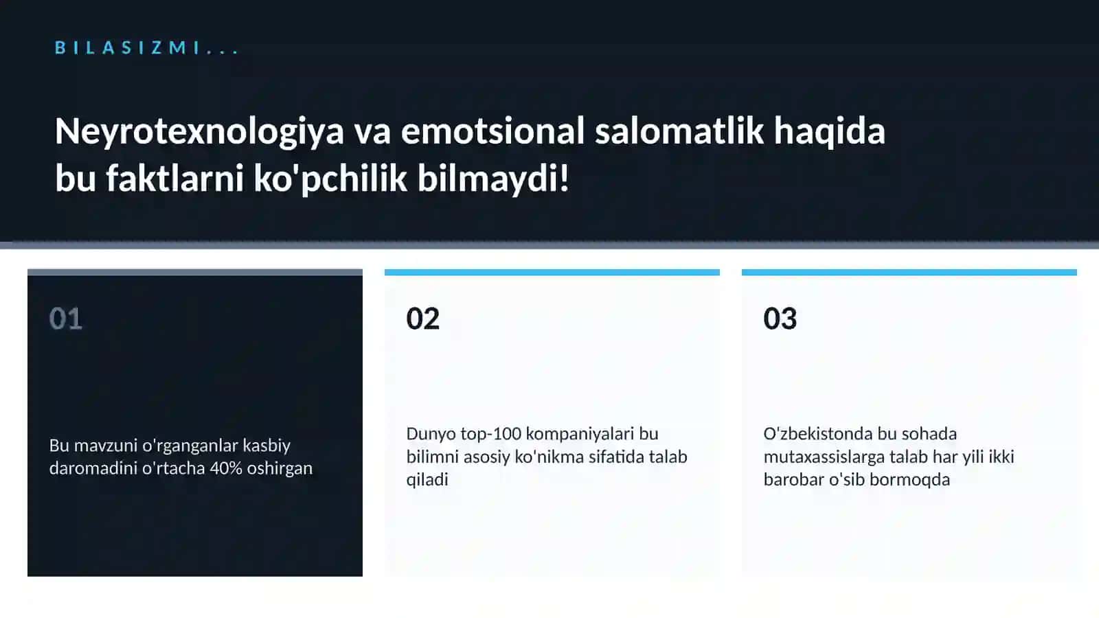 NEYROTEXNOLOGIYA VA MIYA 2
