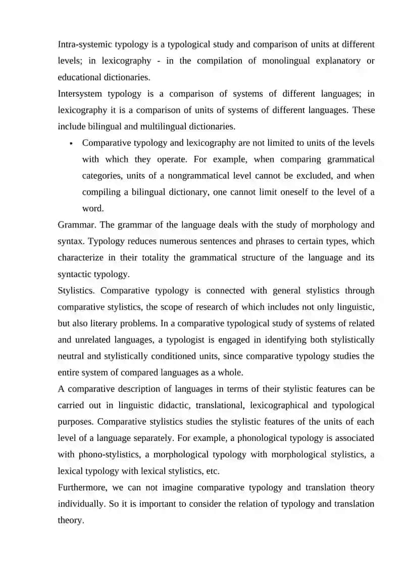 Comparative Typology and Lexicography 2