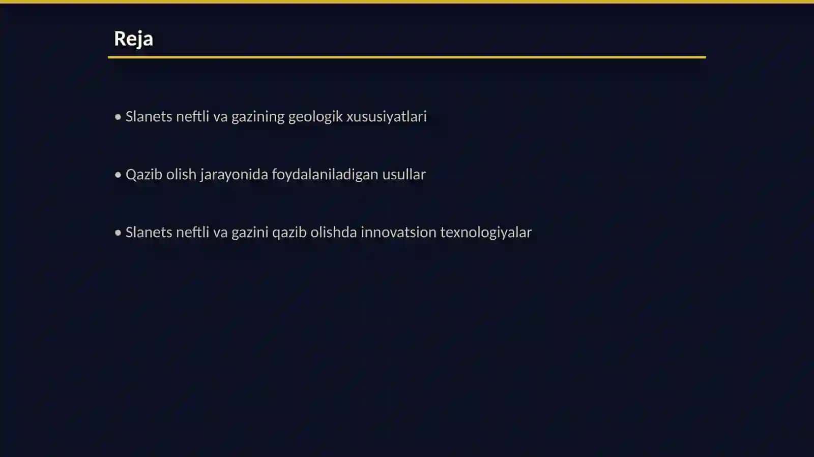 Slanets neftli va gazini qazib olish texnologiyasi 2