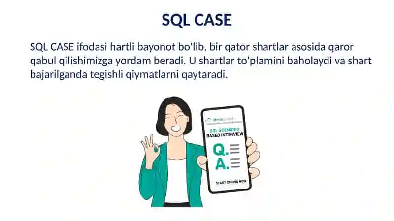 SQL CASE UNION 2