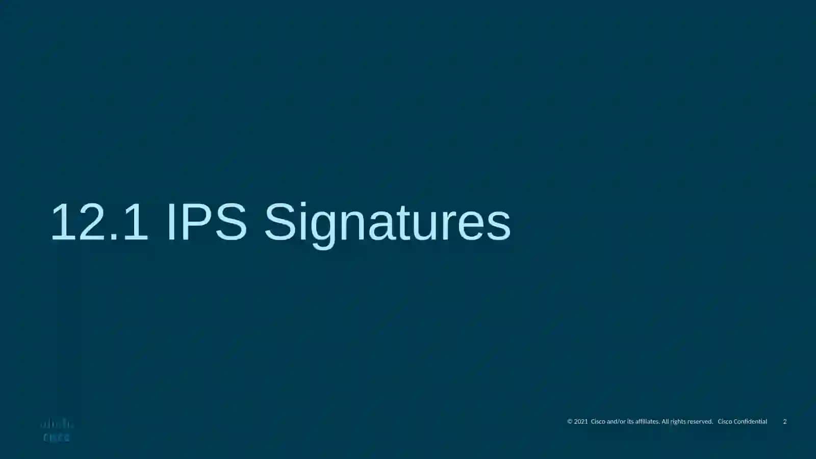 IPS Signatures 2
