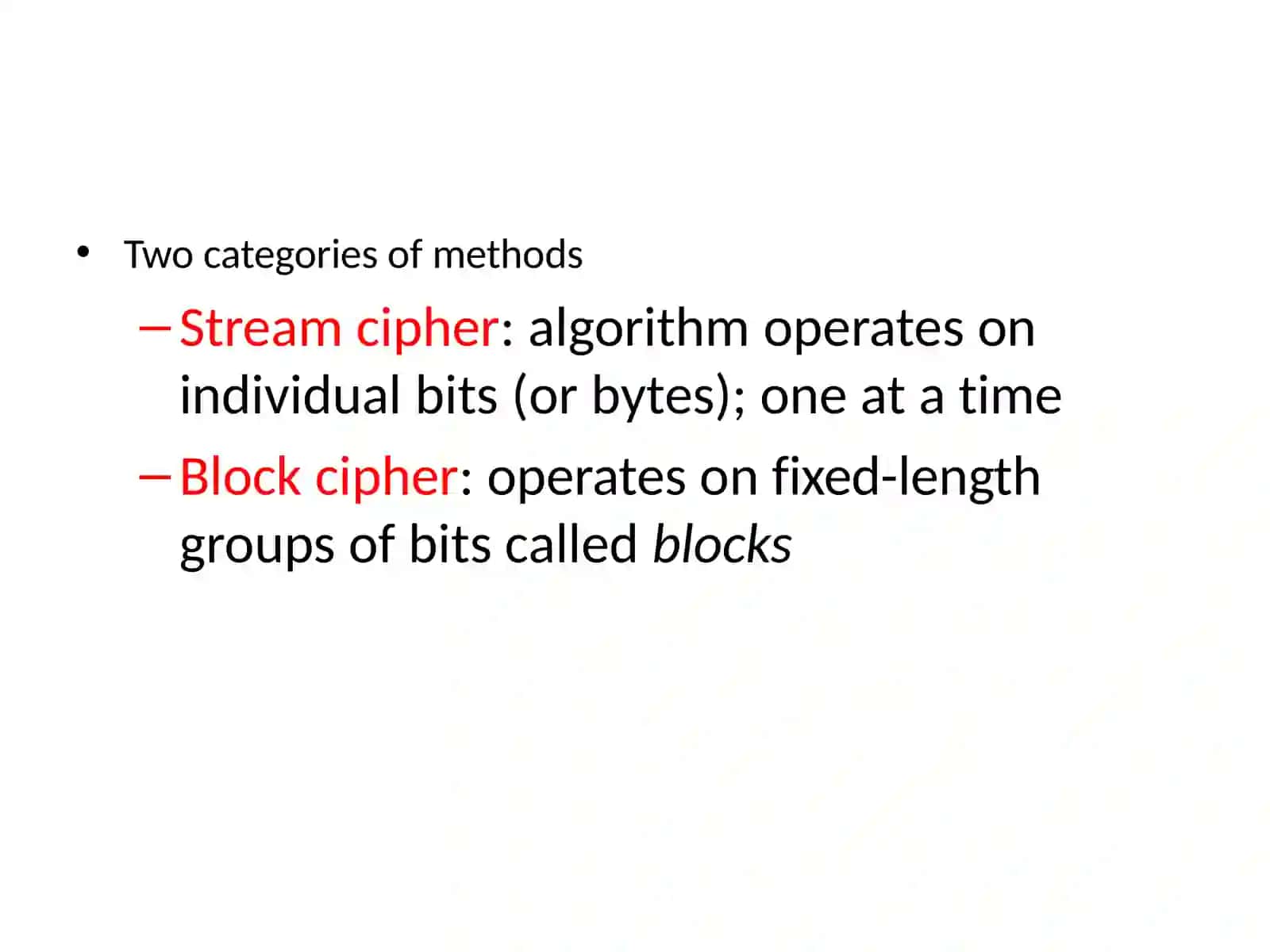 Symmetric Key Encryption Algorithms 2
