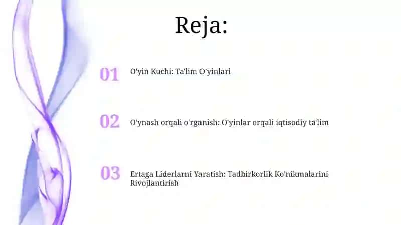 Ta'lim O'yinlari 2