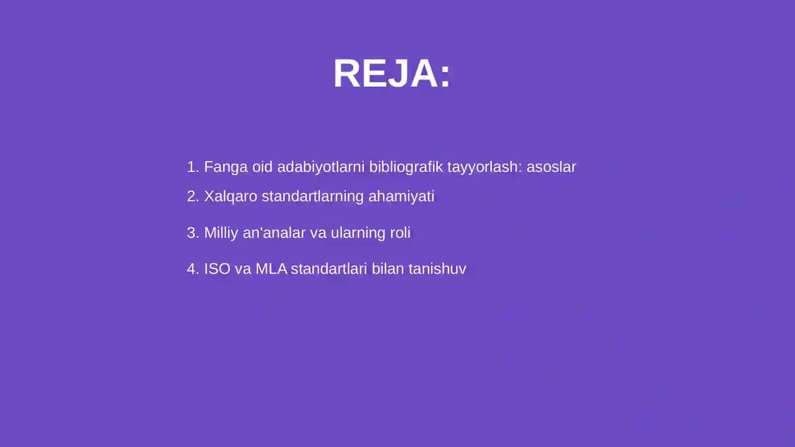 Fanga oid adabiyotlarni bibliografiyalashda xalqaro standartlar va milliy an'analar 2