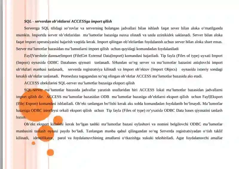 SQL serverda ulanish 2