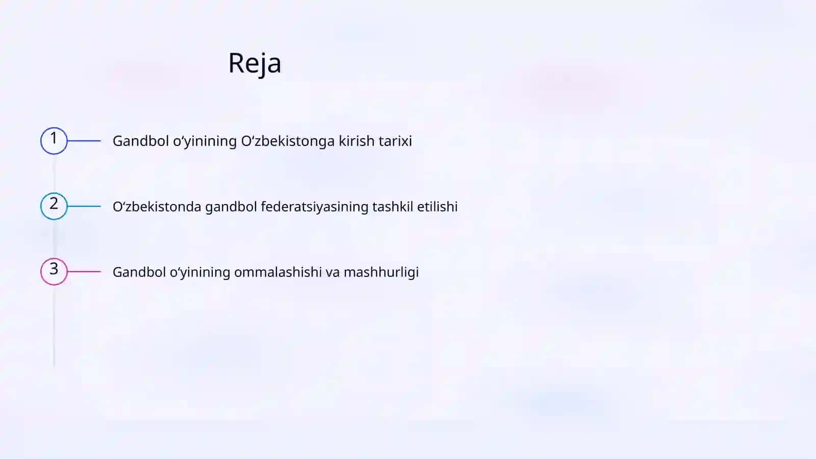 Gandbol oʻyinining Oʻzbekistonda rivojlanishi 2
