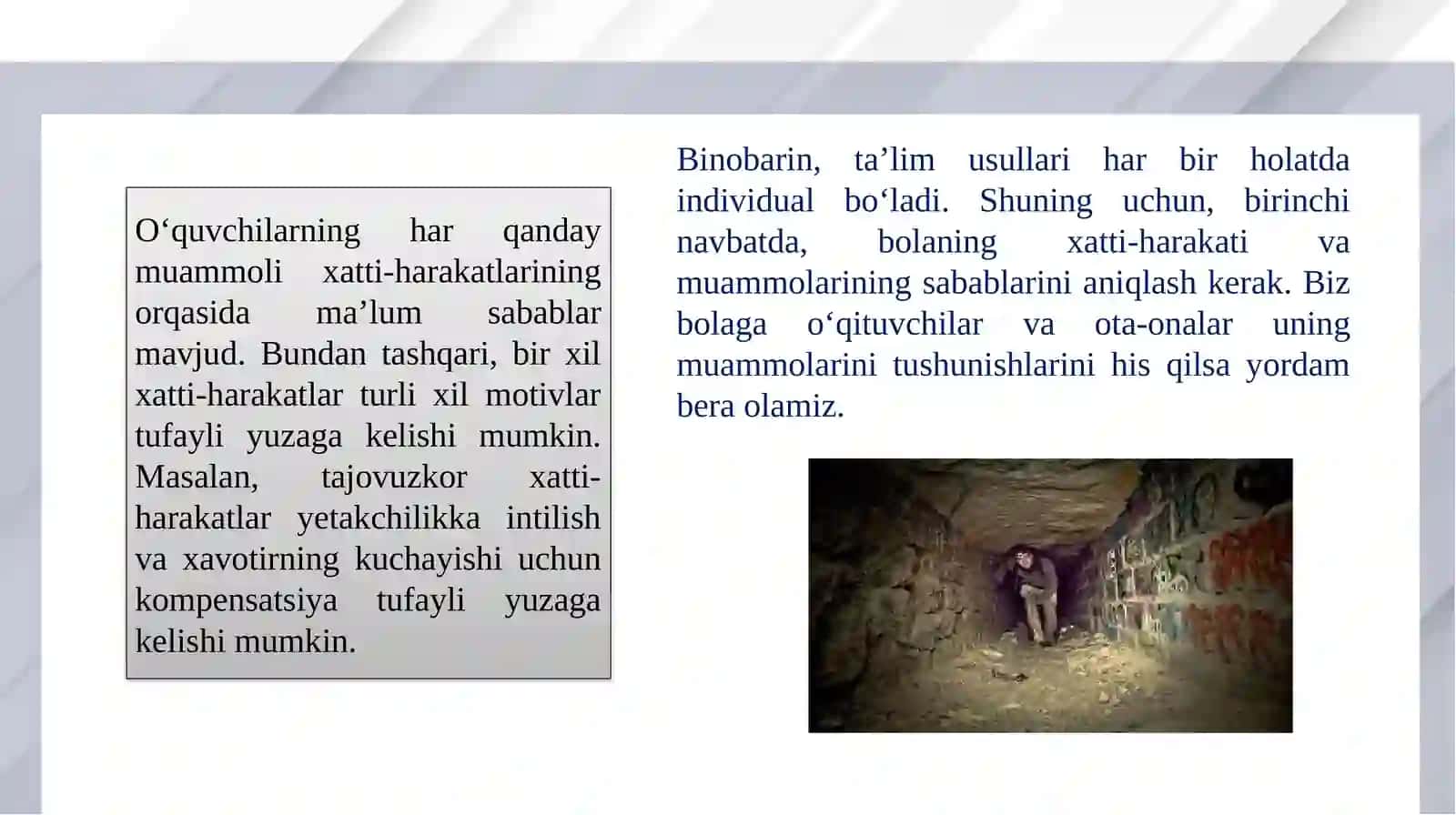 Voyagayetmaganlar orasida xavfli hulq-atvor profilaktikasi va korreksiyasi 2